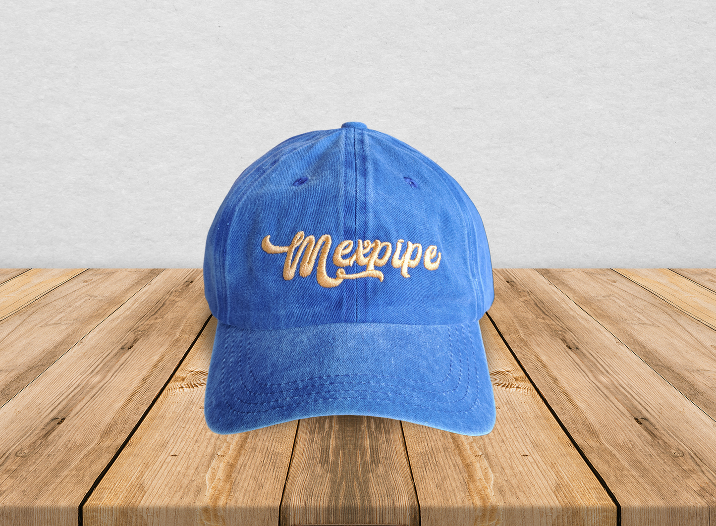 Gorra Deslavada Azul Rey Soft Serve