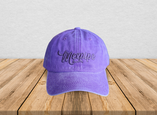 Gorra Deslavada Purpura Soft serve