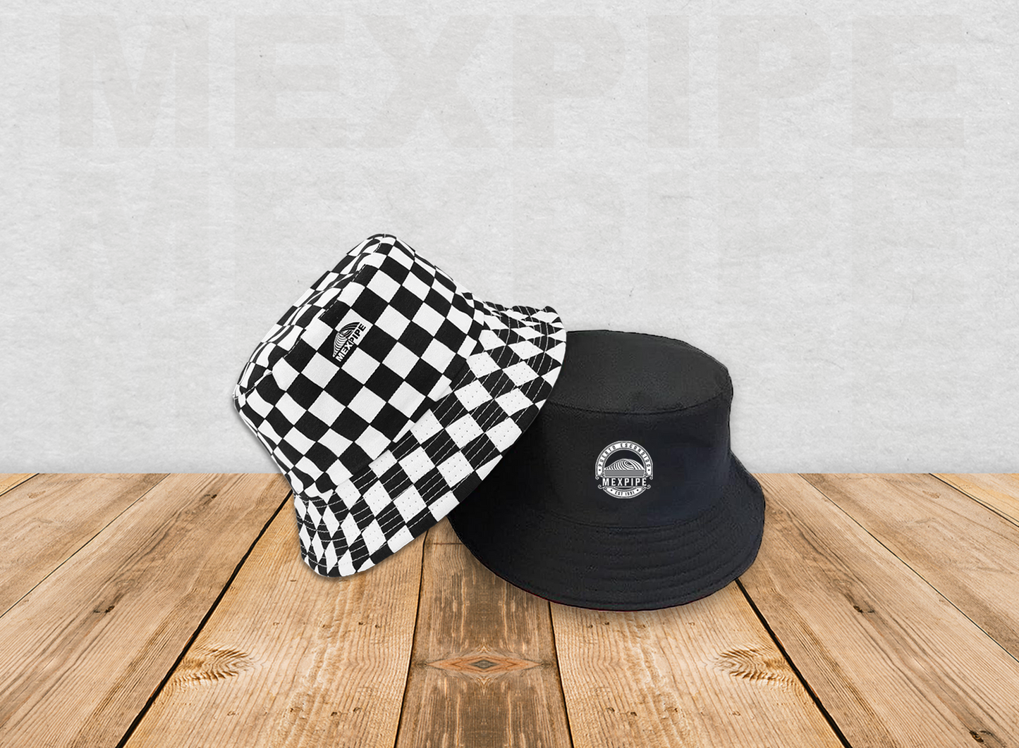 Bucket Hat Mexpipe doble vista