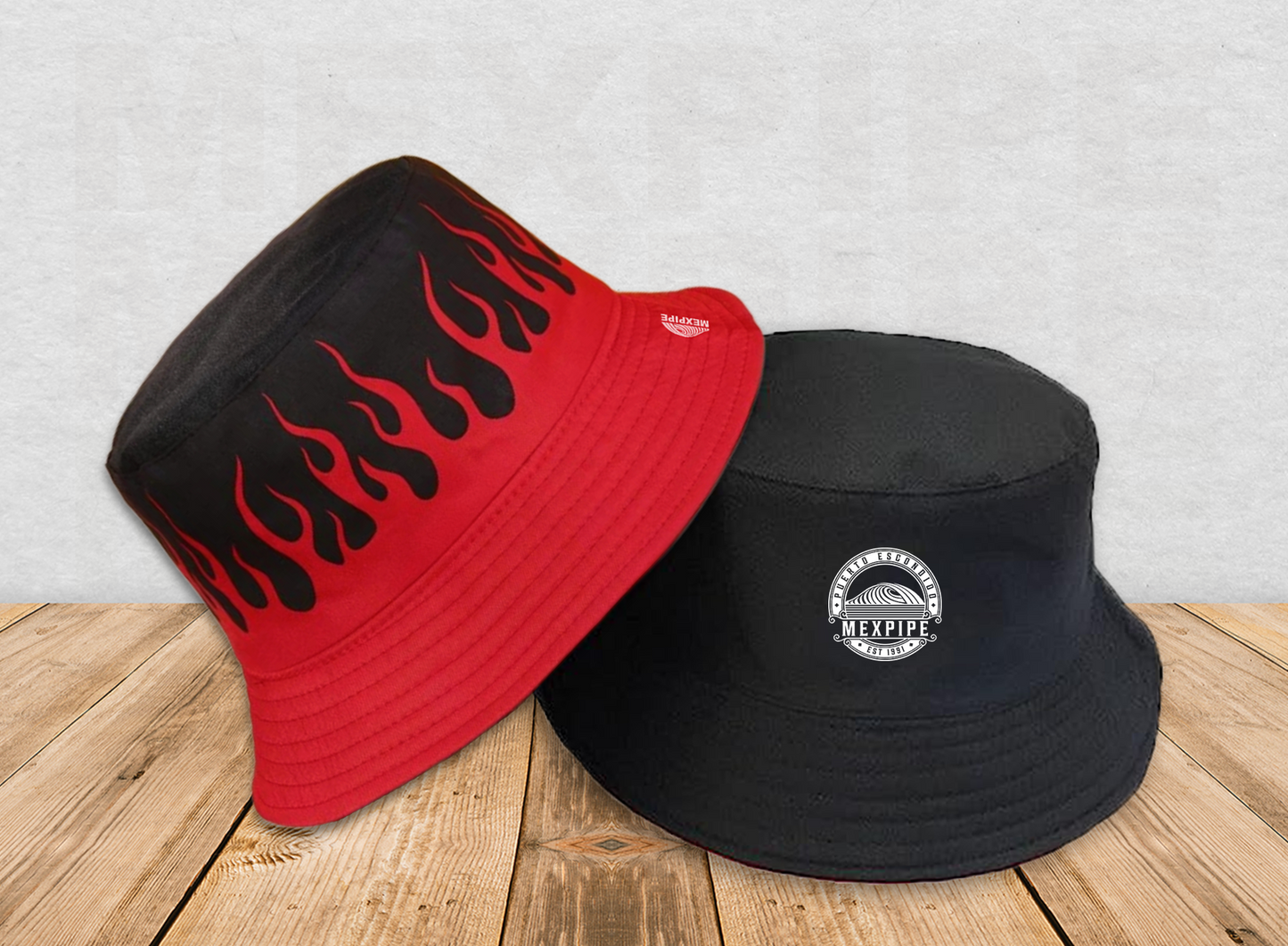 Bucket Hat Flame doble vista