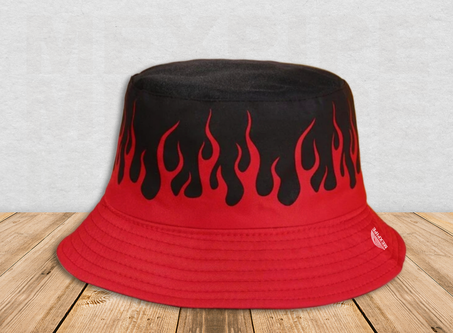 Bucket Hat Flame doble vista